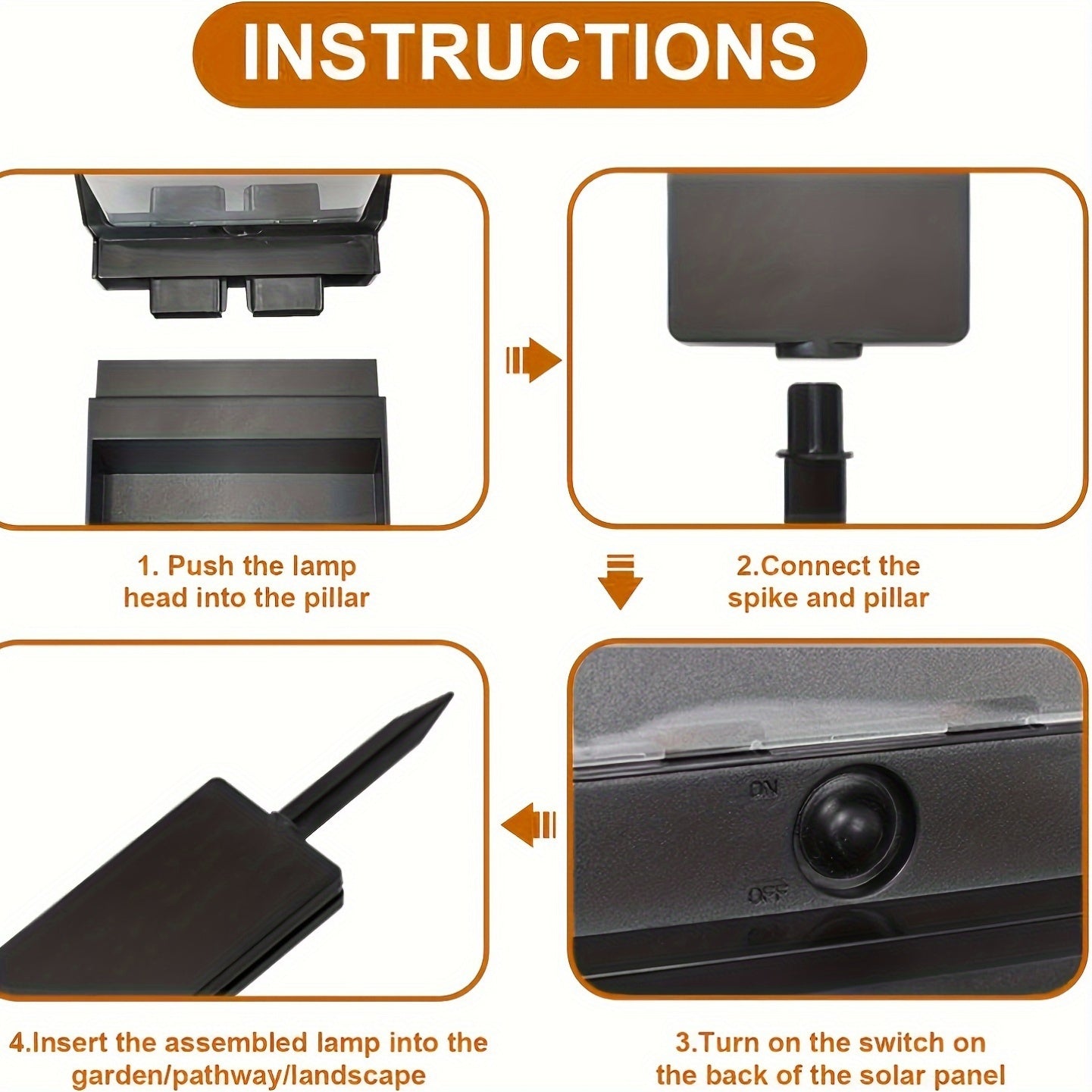 Illuminazione da Giardino Solare – Moderna e Funzionale