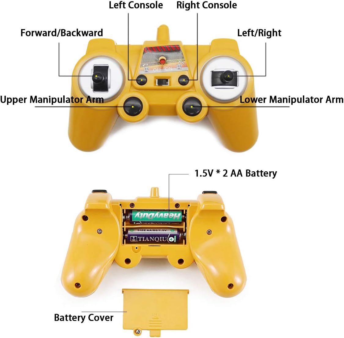 Escavatore RC - Giocattolo Escavatore Radiocomandato