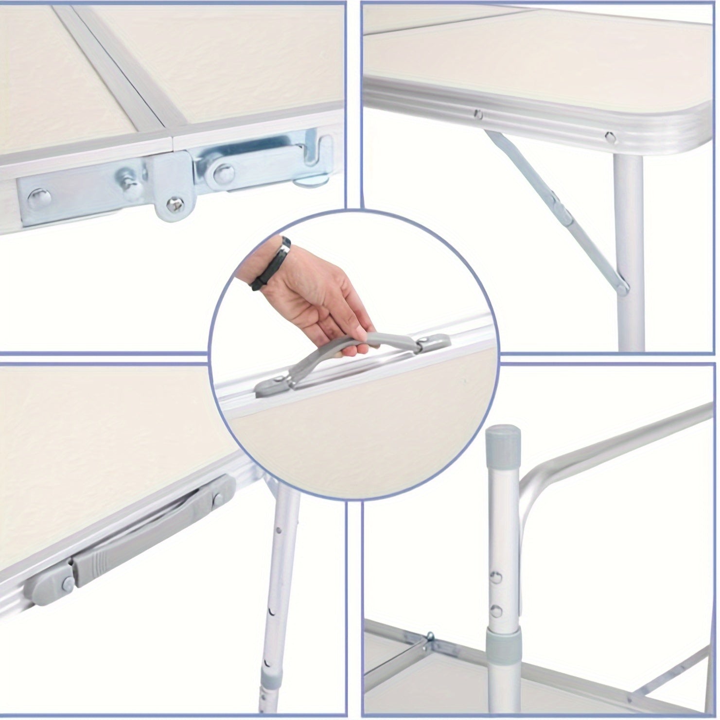 Tavolo da Campeggio Pieghevole - Leggero e Portatile, Ideale per Feste e Attività all'Aperto