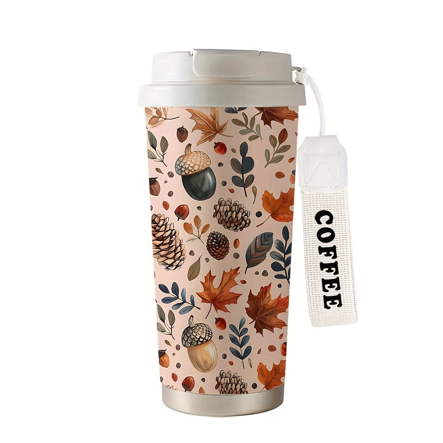 Bottiglia Termica Autunnale – Elegante e Pratica per il Viaggio