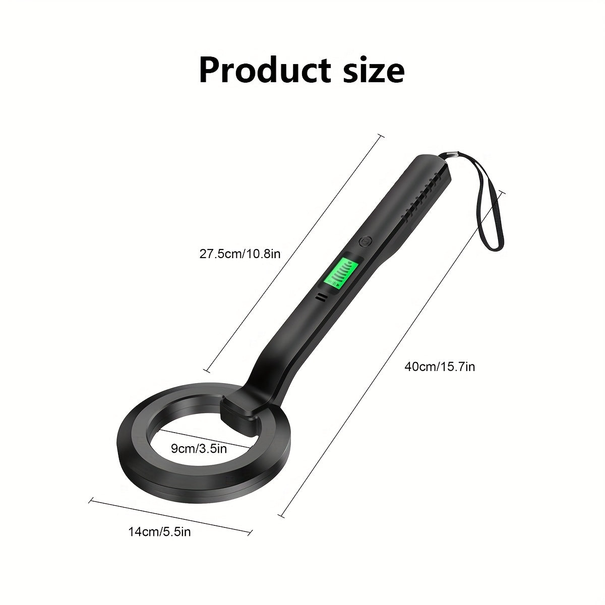 ProScan Metal Detector – Preciso e Facile da Usare per Avventure all'Aperto