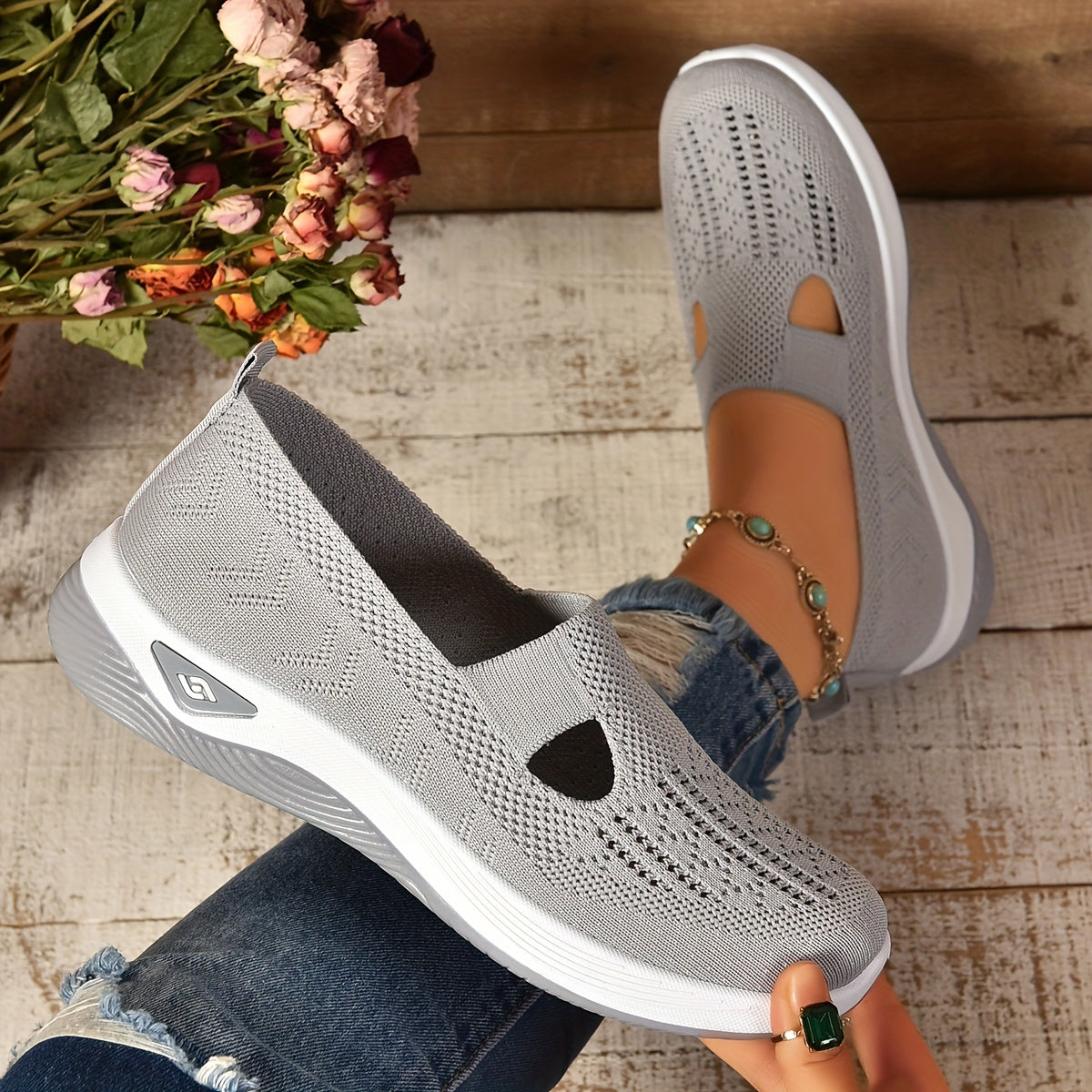 Sense - Sneakers Slip-on Casual Traspiranti