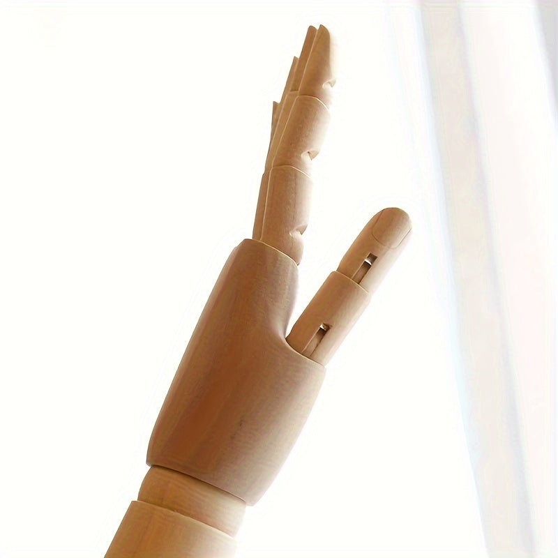 Modello di Mano in Legno Creativo Nordic – Oggetto Decorativo Mobile e Atmosferico