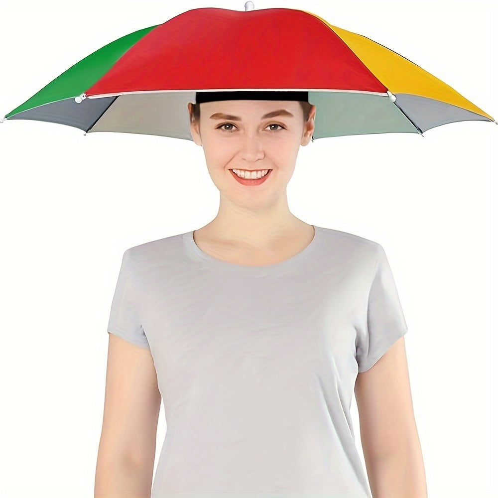 SunShade Cappello Ombrello – Leggero, protettivo dai raggi UV e a mani libere