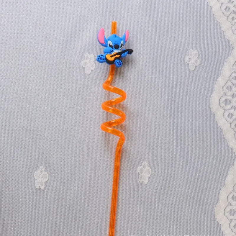 Set di Cannucce Riutilizzabili Stitch – 16 Cannucce Colorate per Feste e Compleanni