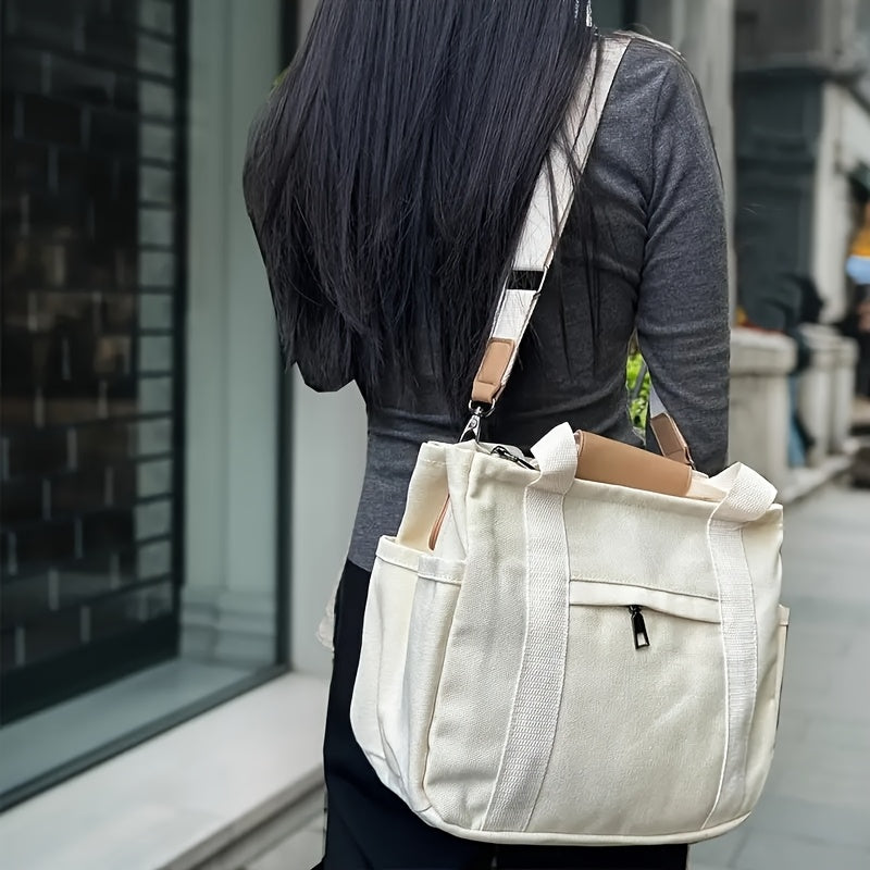 ComfortCarry Borsa Tote Donna – Leggera con Cinghia Rimovibile e Ampio Spazio di Archiviazione
