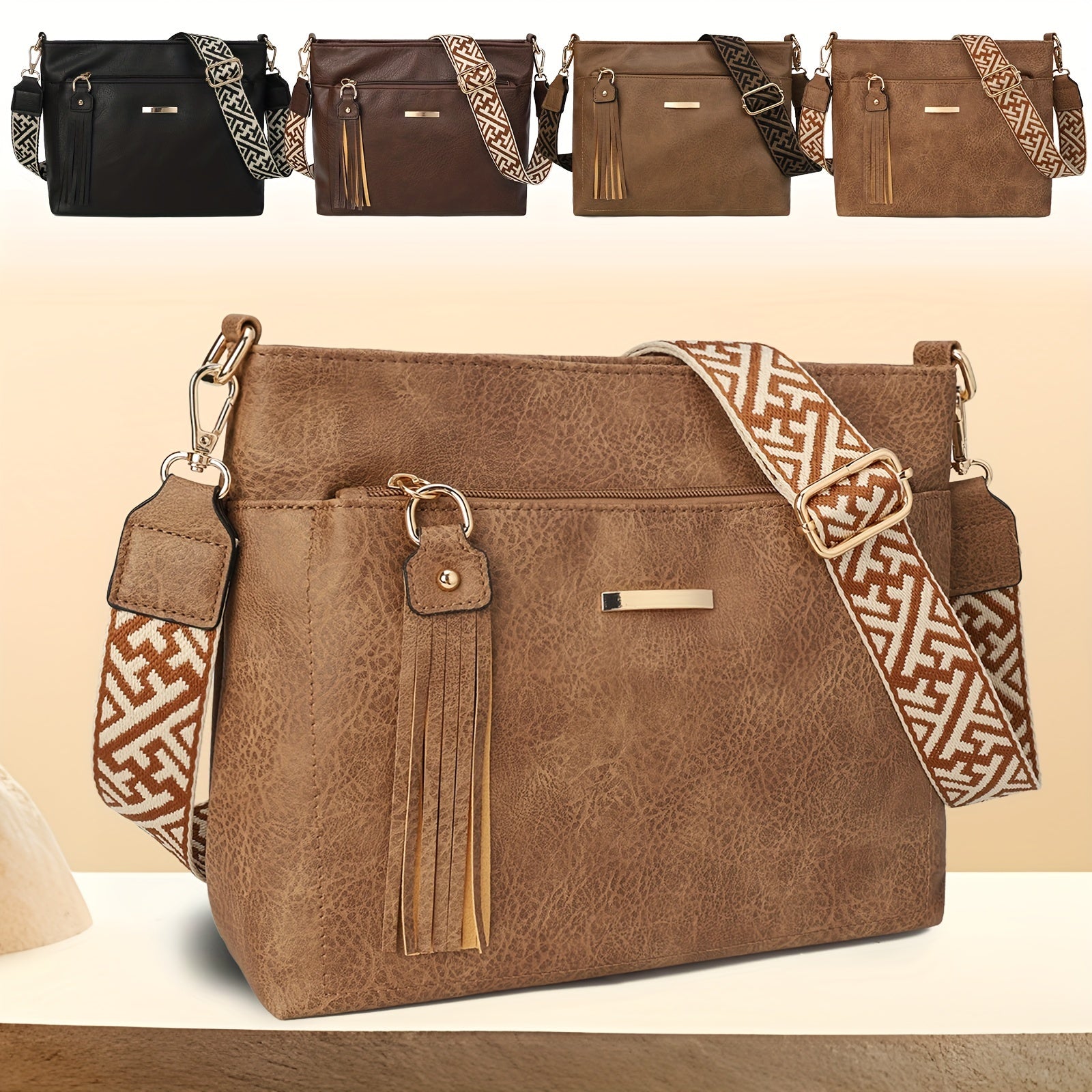 Chique PU Borsa a Spalla – Elegante e Spaziosa per Ogni Occasione