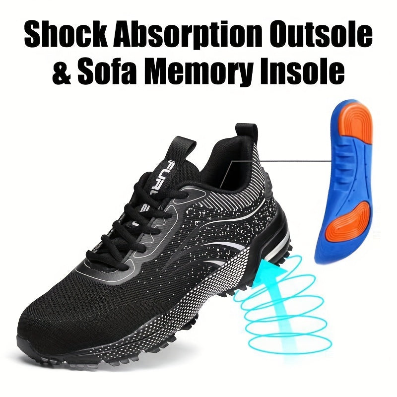 Sneakers da Lavoro di Sicurezza Trendy per Uomini – Antisfondamento & Resistente alle Punte