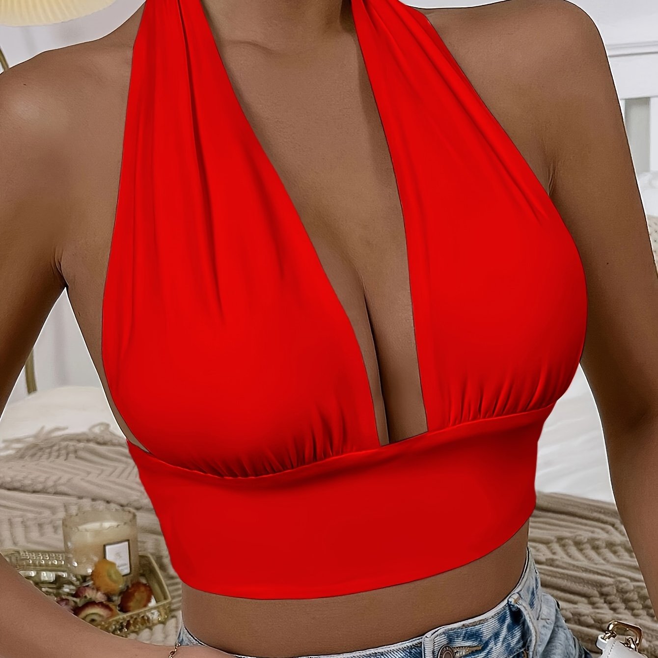 Elegante Top Bandeau Donna - Flessibile e alla Moda