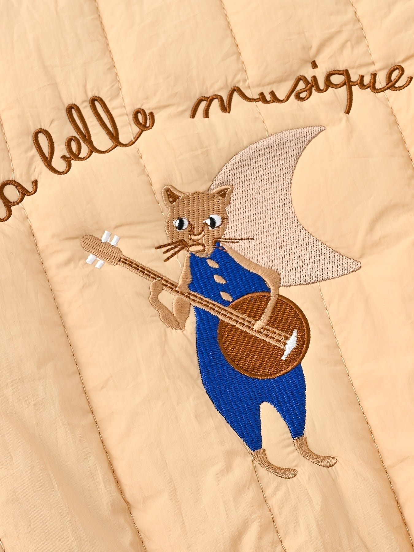 Giacca per Bambini Carina con Luna Ricamata – Perfetta per Autunno e Inverno