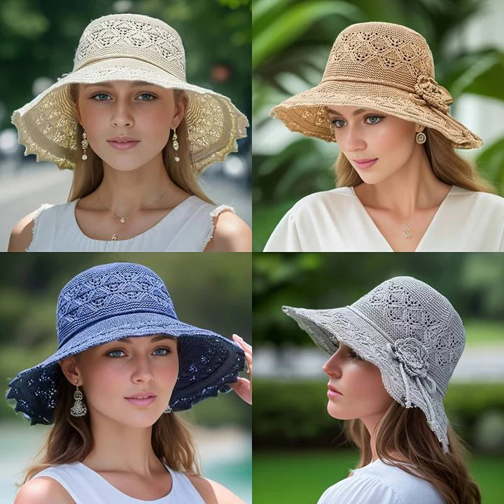 Cappello da Sole Morbido Luna – Comfort ed Eleganza per Giornate Soleggiate