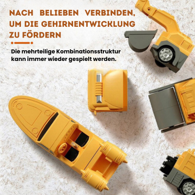 Auto Robot Trasformabile - Giocattolo Creativo per Bambini Avventurosi