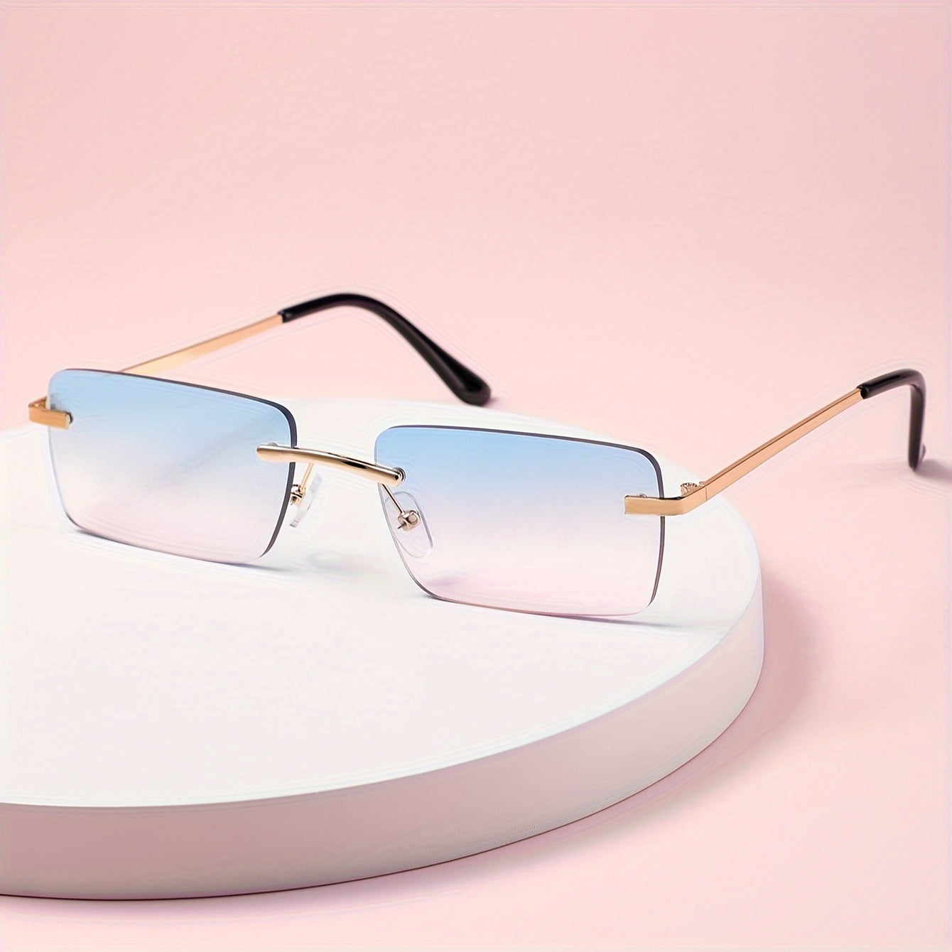 Occhiali da Sole Senza Montatura – Eleganti e Confortevoli per Uomini