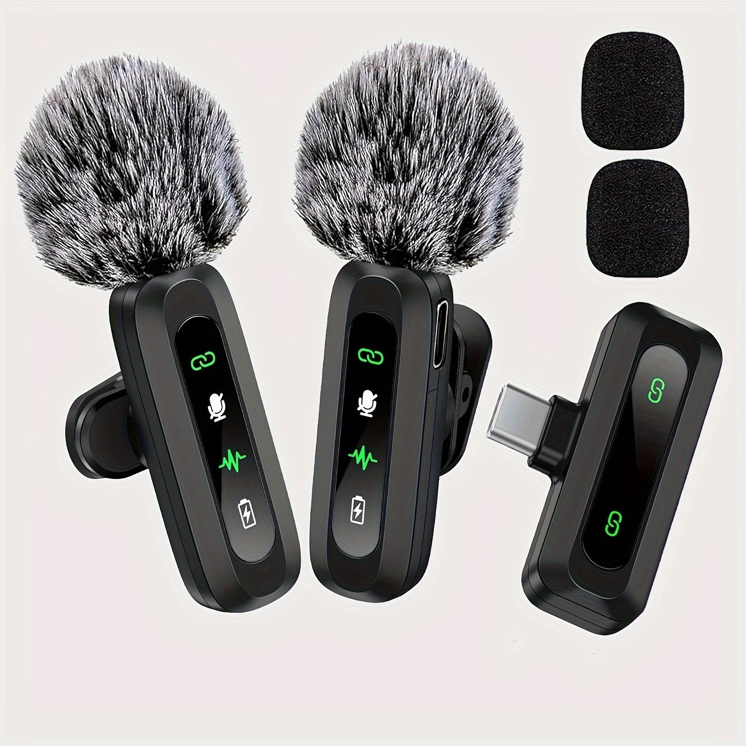 SoundClip Microfono Lavalier Wireless - Per Smartphone e Tablet