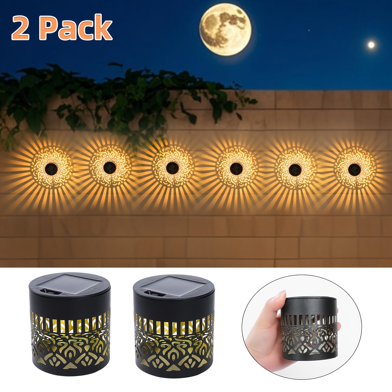 SolarGlow Duo Illuminazione da Esterno – Elegante e Resistente alle Intemperie