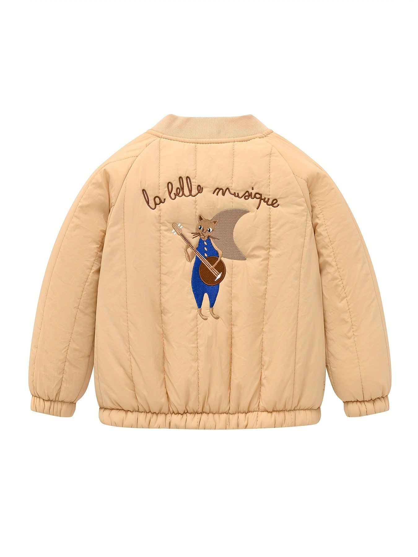 Giacca per Bambini Carina con Luna Ricamata – Perfetta per Autunno e Inverno