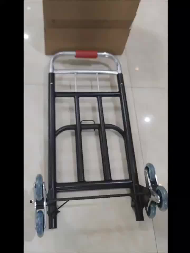 Carrello a Tre Ruote per Scale – Dolly Pieghevole Portatile per Carichi Pesanti