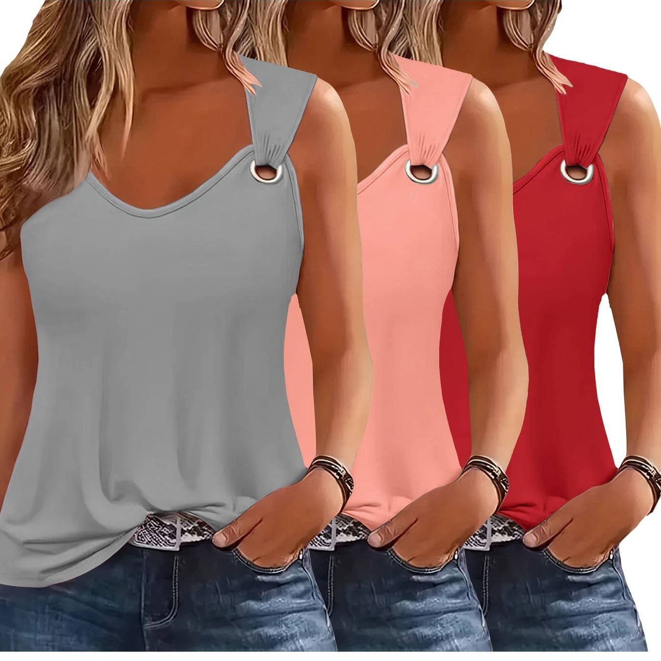 Top da donna 3-Pack – Estivo e Comodo