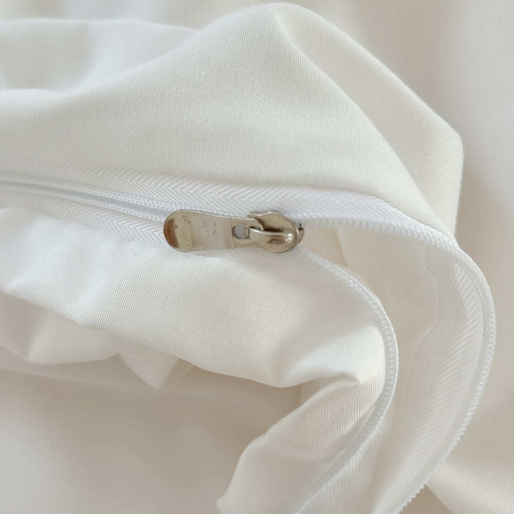 Set di Biancheria da Letto Trapuntata – Copriletto e Federe con Design a Grande Fiore