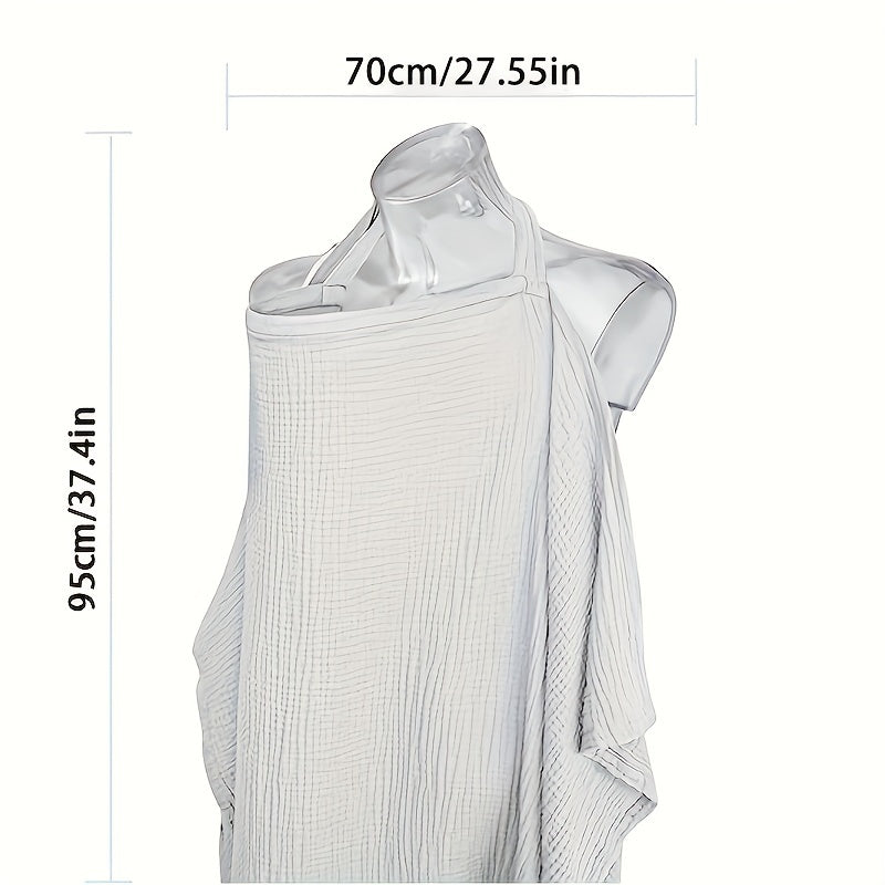 Coperta per Allattamento con Cerchi Duri - Grembiule Multifunzionale per Madri per Allattamento e Seggiolone