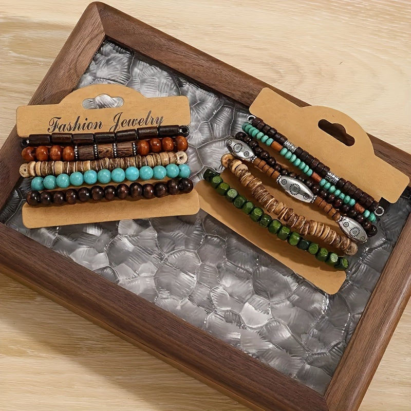 Set di bracciali naturali – Per un aspetto elegante