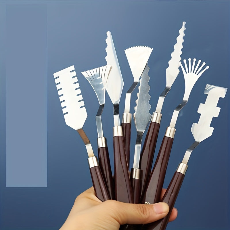 Set di Coltelli da Pittura Miscela Master – Precisione e Creatività per l'Arte dell'Olio