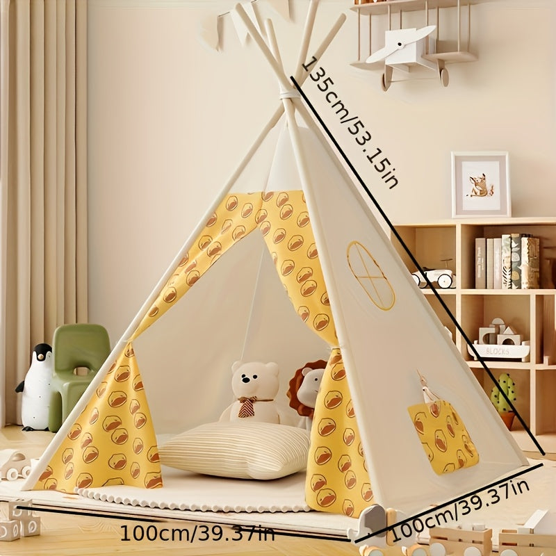 Tenda Tipi Multifunzionale KiddieTipi - Tende Morbide per Interni ed Esterni