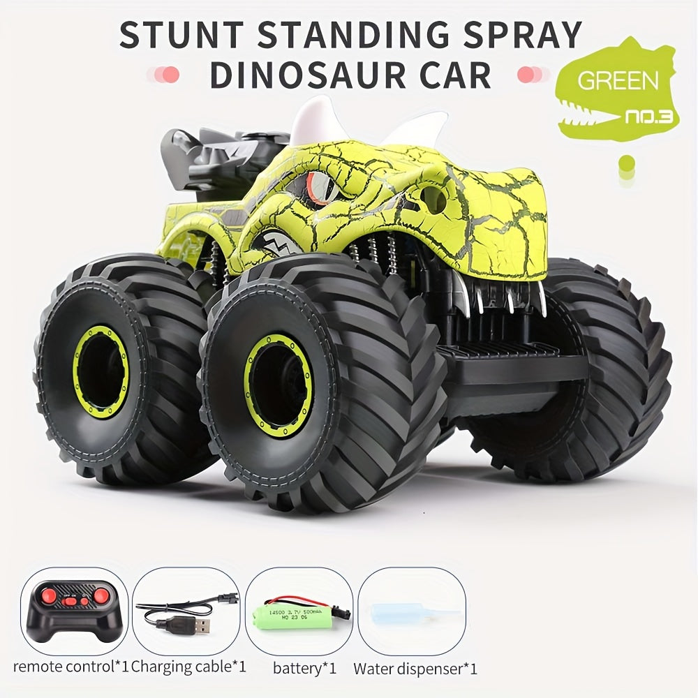 DinoBlaze Macchina acrobatica - Spettacolare Monstertruck RC con Fumo e Luce