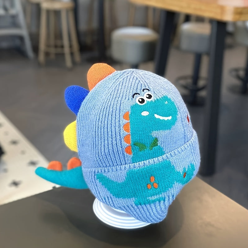 Cappello Invernale Dino per Bambini - Per Calore Giocoso