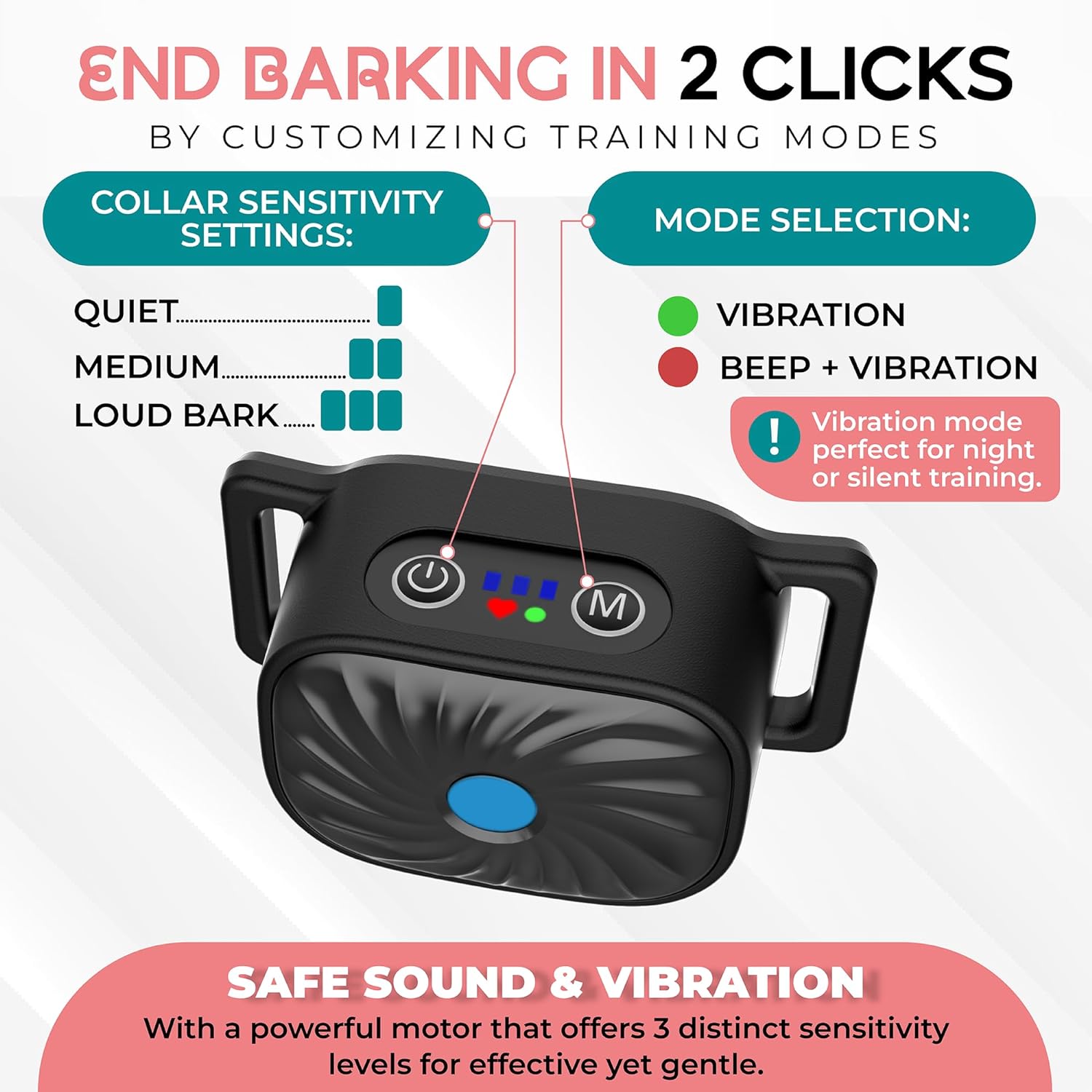 CalmPet Collare Anti-Bafo – Confortevole e Senza Stress