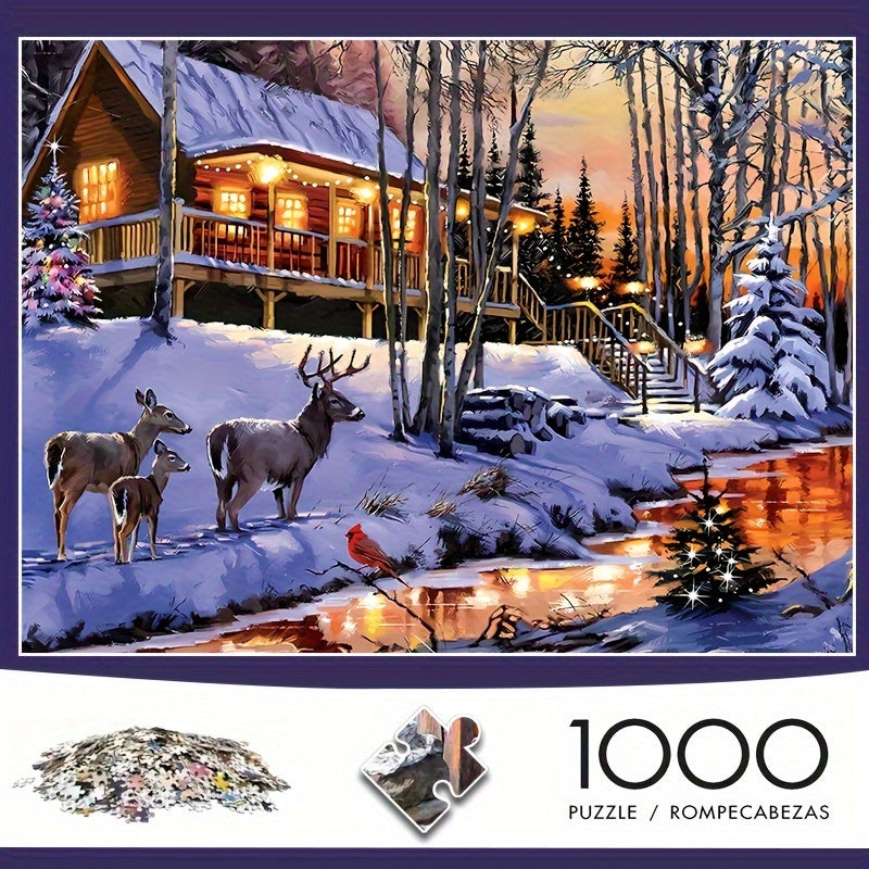 Divertimento con Puzzle Invernali – Per serate accoglienti