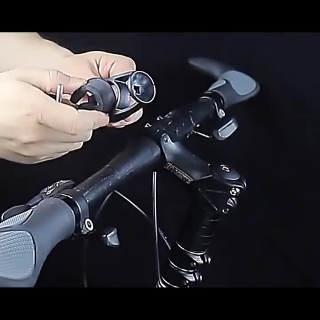 Supporto Telefono Impermeabile per Bicicletta e Moto – Borsa Manubrio con Opzione di Rotazione a 360°