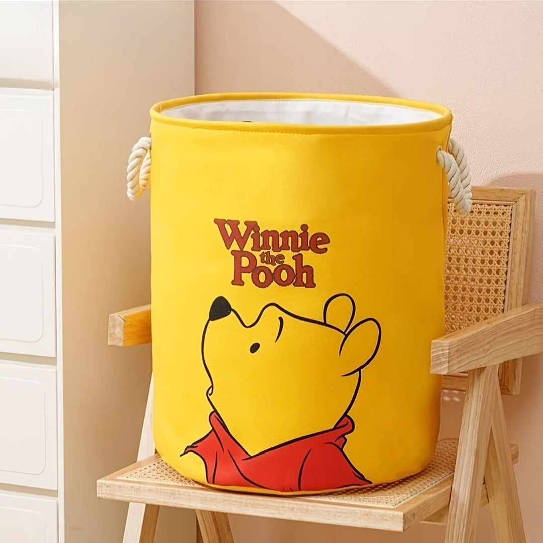 Cesto Pieghevole con Tema Stitch – Ideale per Lavanderia e Conservazione Giocattoli