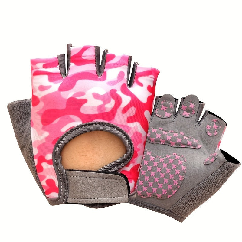 Guanti a Mezzo Dito per Ciclismo e Attività all'Aperto – Design Traspirante e Antiscivolo