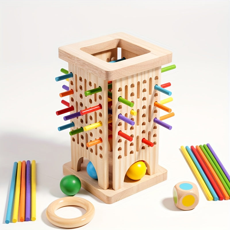 Gioco di Bacchette in Legno – Divertente e Istruttivo per Bambini