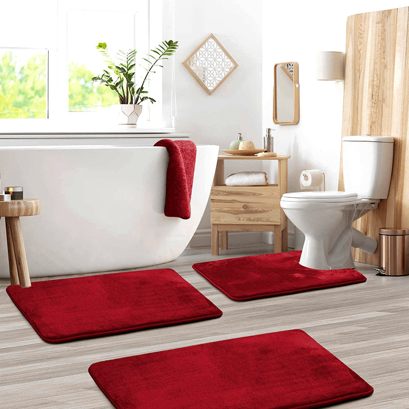 Set di Tappetini da Bagno in Morbida Schiuma Memory - Per Comfort e Lusso