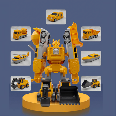 Auto Robot Trasformabile - Giocattolo Creativo per Bambini Avventurosi