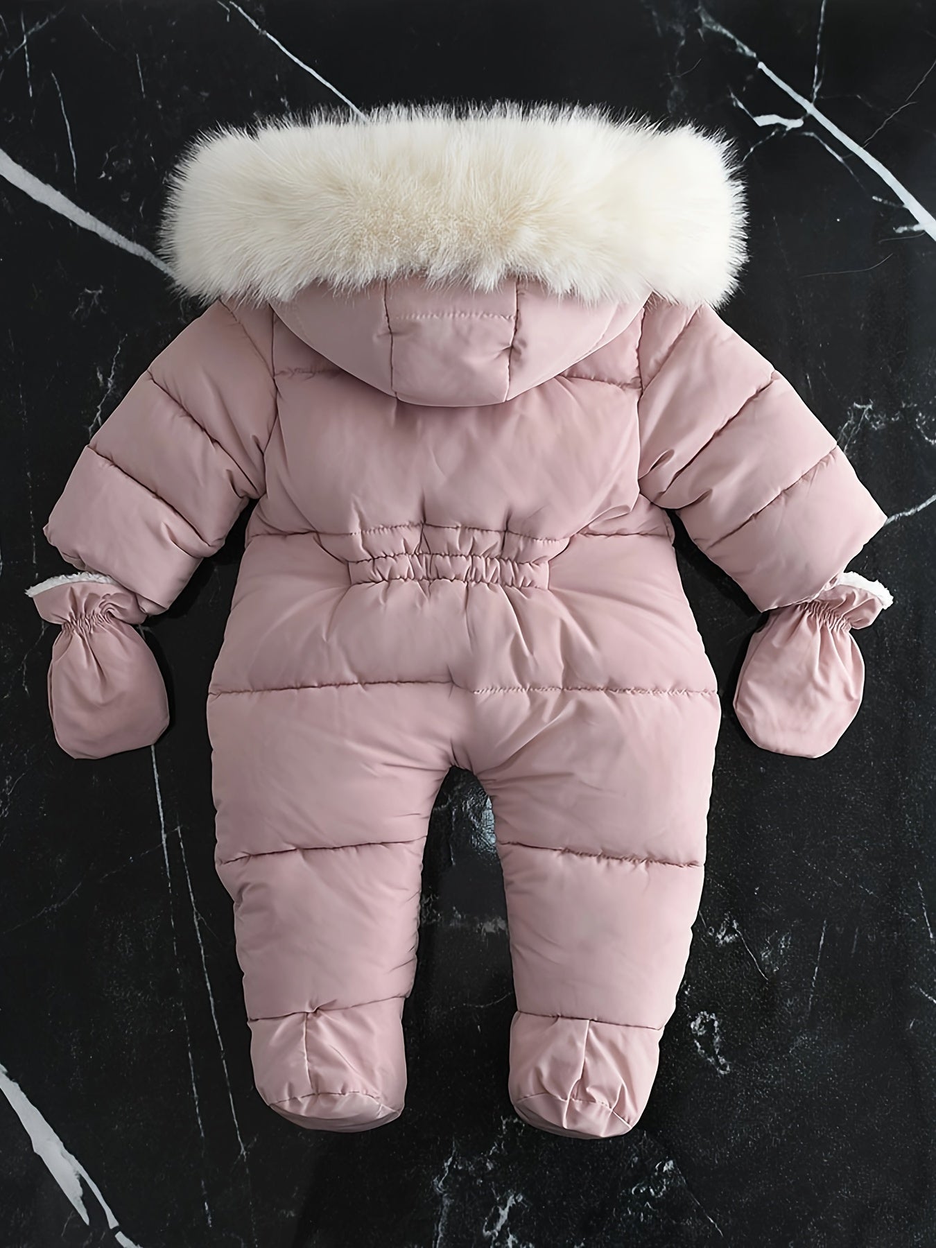 Frosty Baby Body – Tuta Invernale Luxe con Cappuccio per i Mesi Freddi