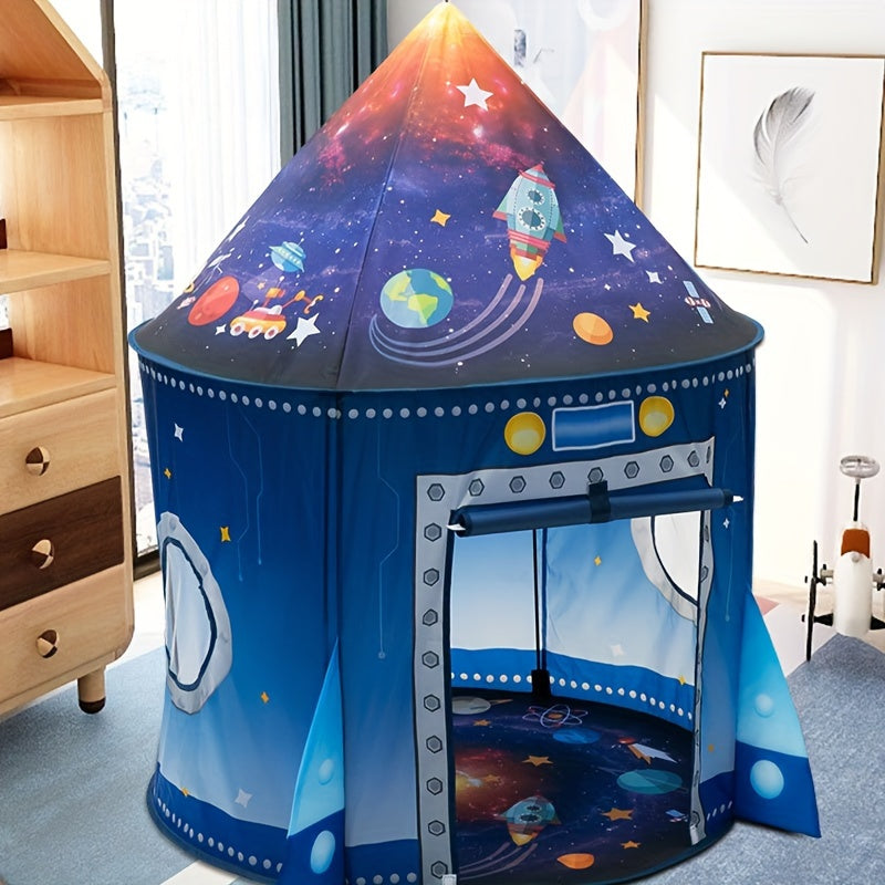 Tenda Pop-up Galaxy Explorer - Tema Spaziale per Esterno e Interno