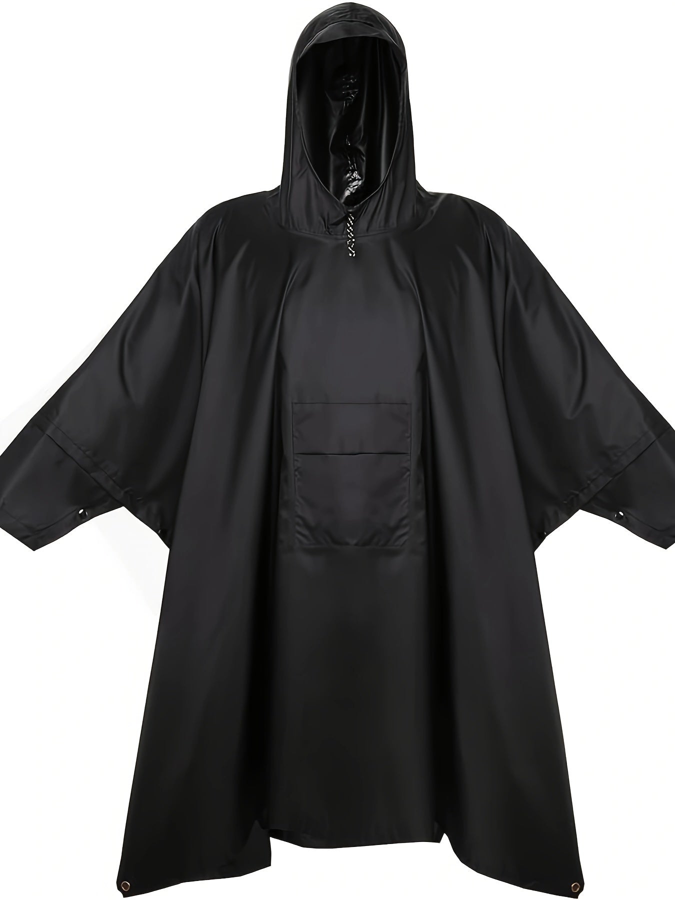 Poncho 3-in-1 Impermeabile – Multifunzionale e Traspirante per Escursionismo, Campeggio e Ciclismo