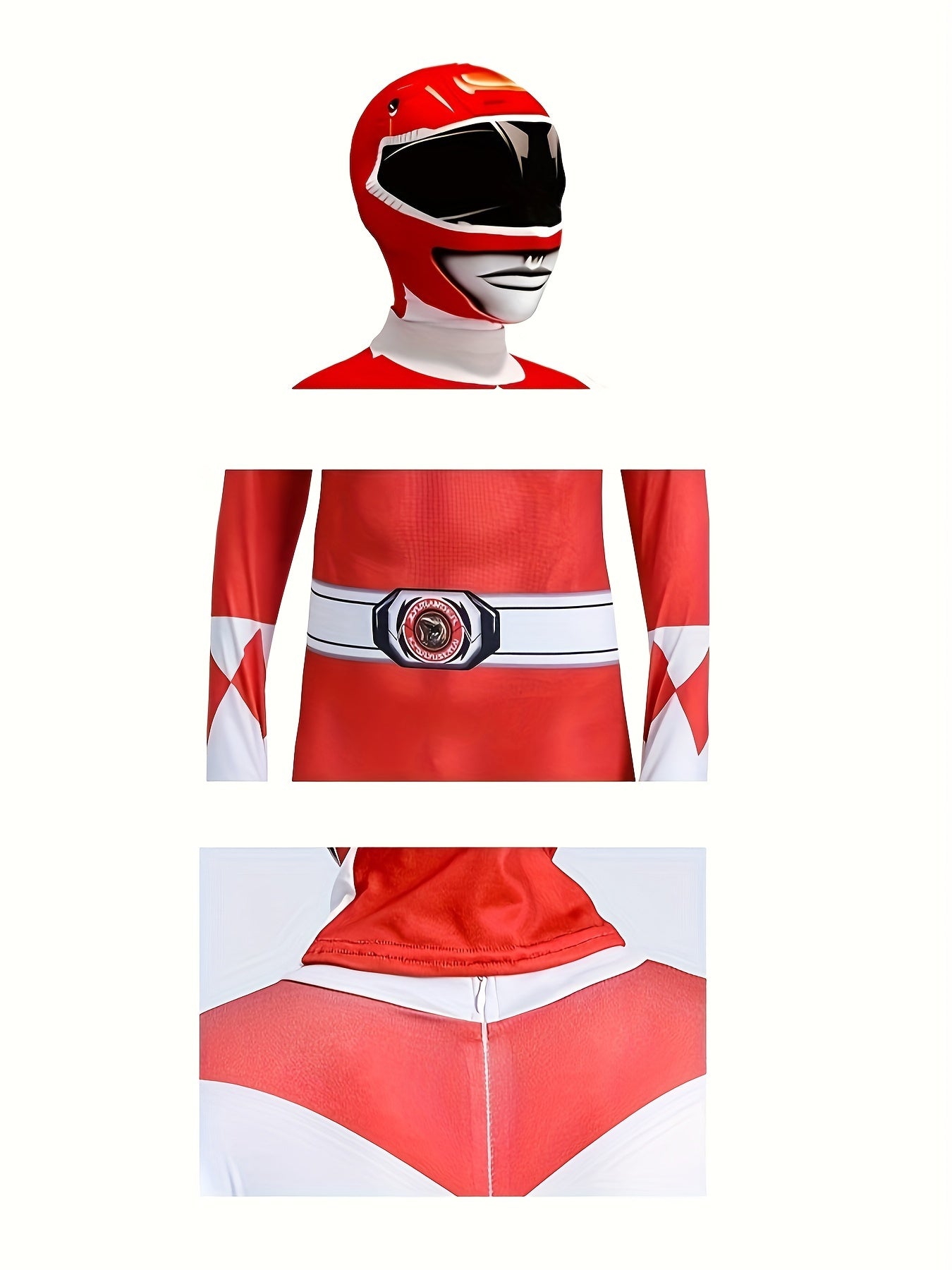Costume Power Ranger – Cosplay Red Ranger per Bambini