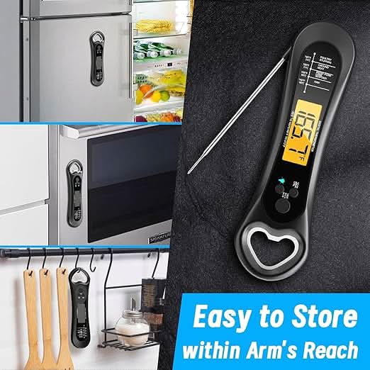 Termometro Digitale per Carne TempSure – Veloce e Preciso per una Grigliata Perfetta
