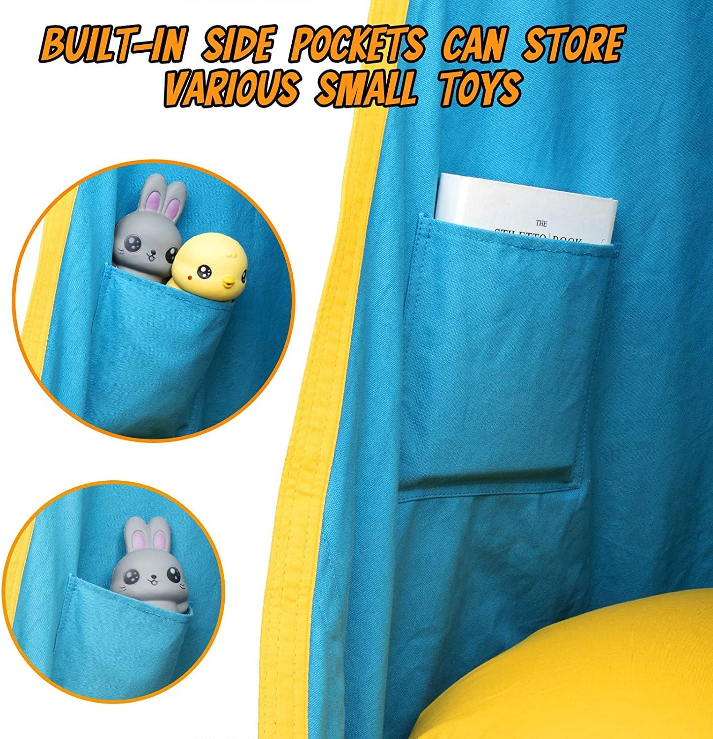 Sedia a Dondolo Comfort – Design Rilassante e Giocoso