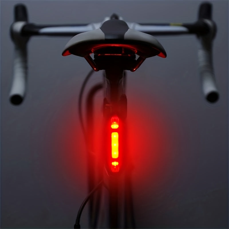 SafeRide LED Luce Posteriore – Ricaricabile USB e Luminoso
