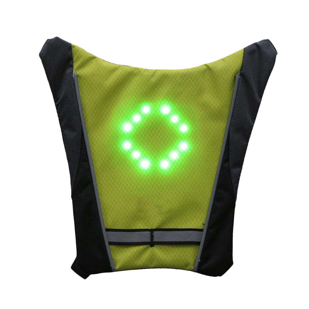 CycleBright Gilet - Sicurezza e Visibilità in Bici con Indicatori di Direzione
