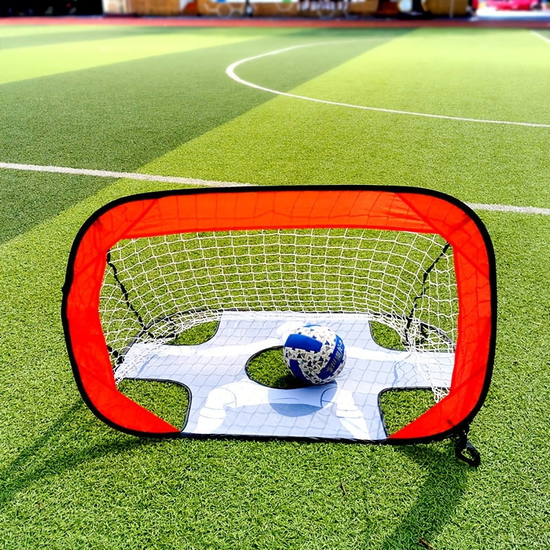 Porta Calcio Pieghevole 2-in-1 – Ideale per Allenamento e Divertimento all'Aperto