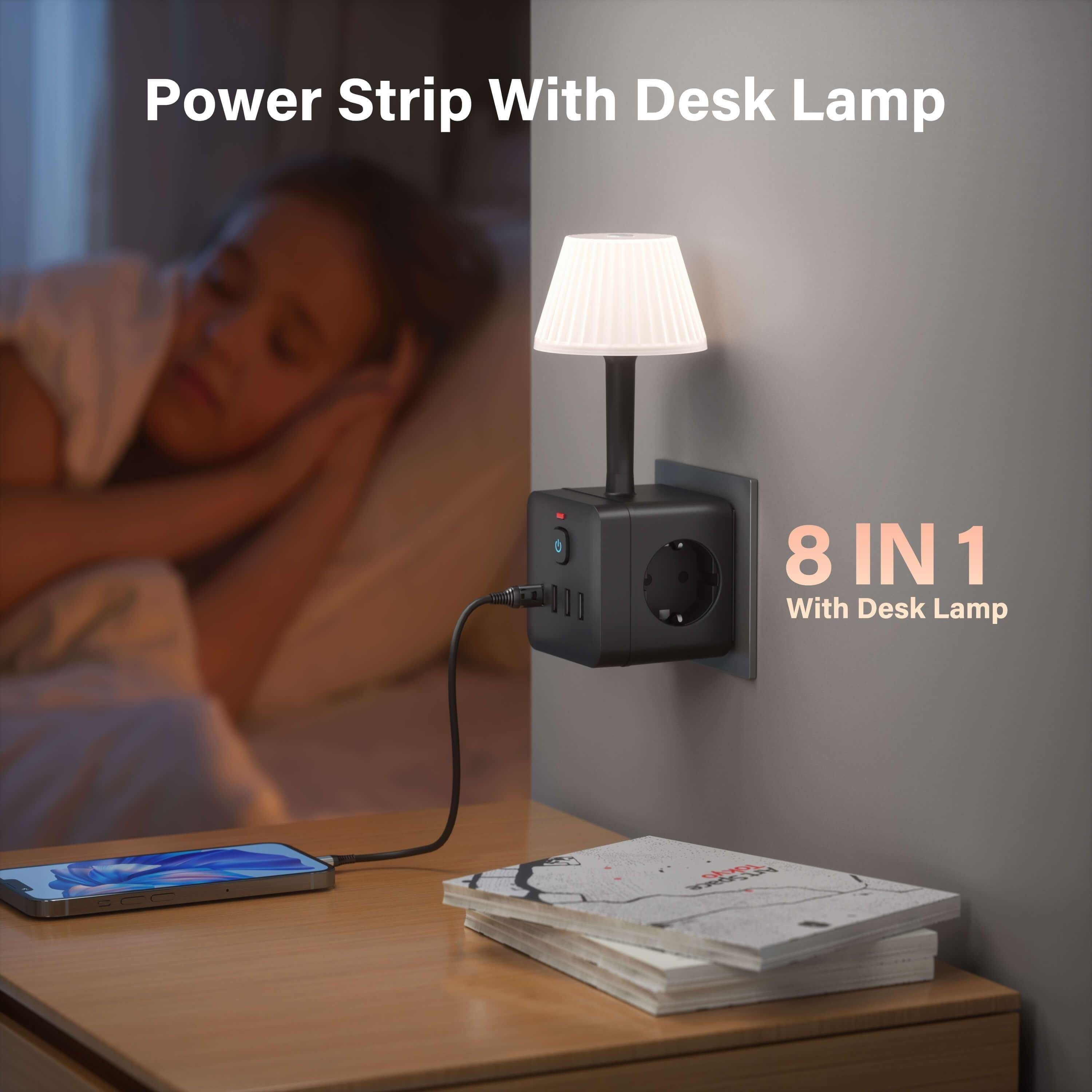 Lampada Notturna Smart 8-in-1 - Per Soluzioni Intelligenti e Illuminazione