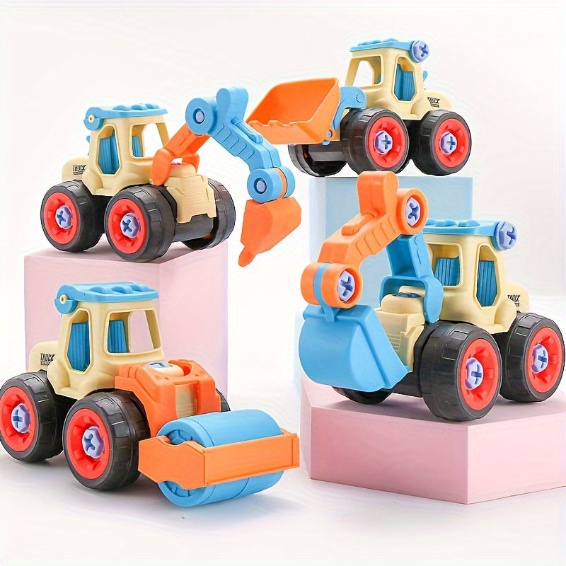 Set di Costruzione Camion Fai-da-Te - Giocattolo Creativo per Bambini