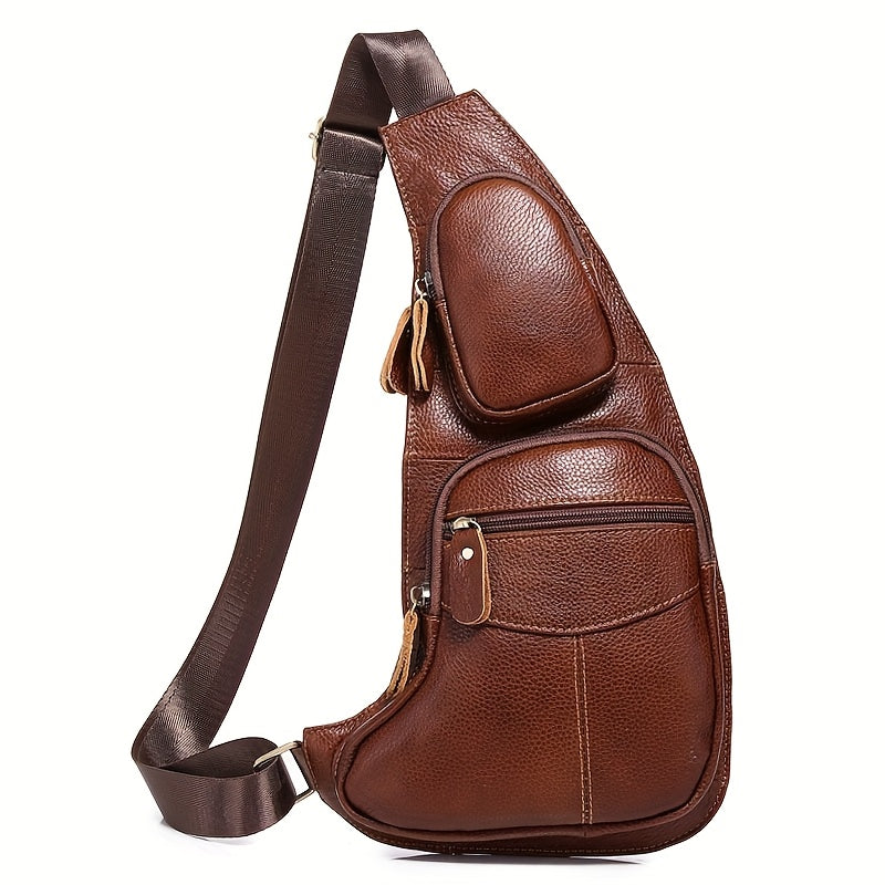 Borsa Sling Vintage Classica in Pelle – Compatta e Durevole