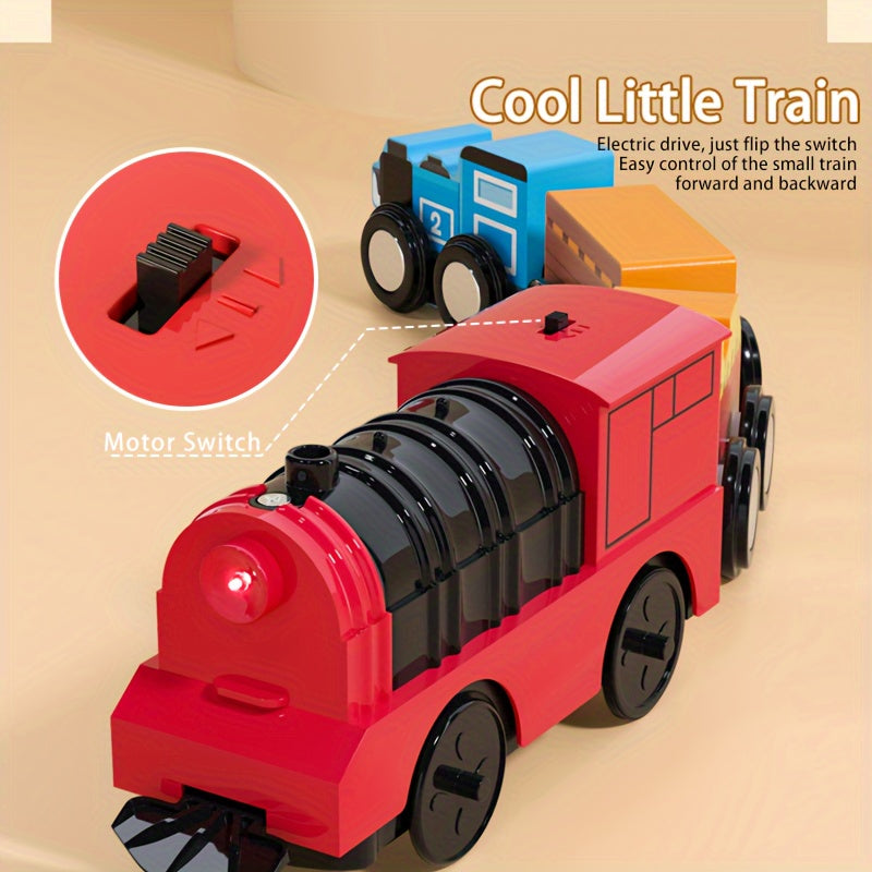 Set di Blocchi di Legno per Costruzioni - Esperienza di Gioco Divertente per Bambini